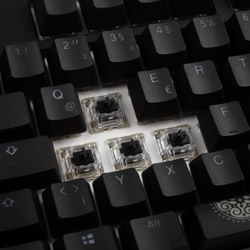 Ducky Shine 7 PBT gamingtastatur RGB MX-Black fullstørrelse - Ducky