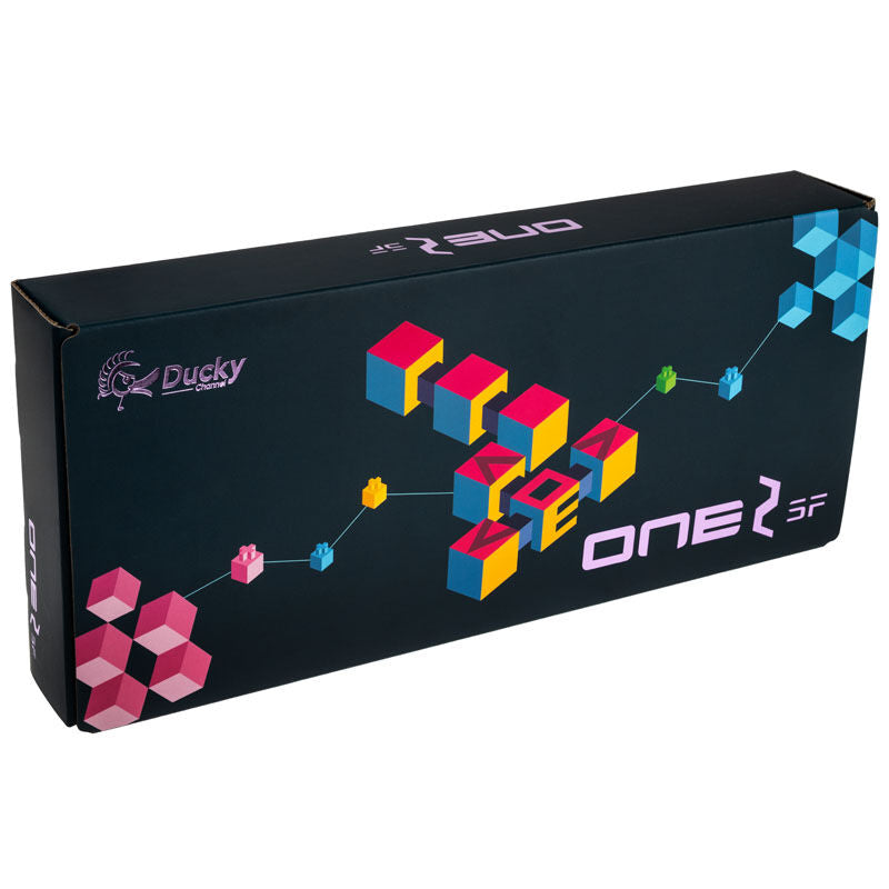 Ducky One 2 SF gamingtastatur 65% MX-Speed-Silver RGB svart - Ducky