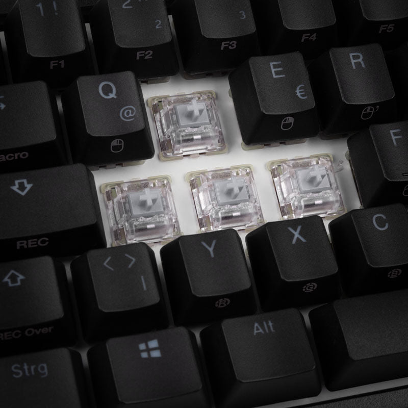Ducky One 2 SF gamingtastatur 65% MX-Speed-Silver RGB svart - Ducky