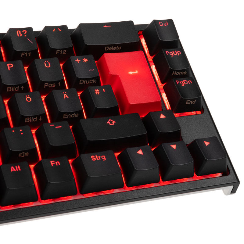 Ducky One 2 SF gamingtastatur 65% MX-Speed-Silver RGB svart - Ducky
