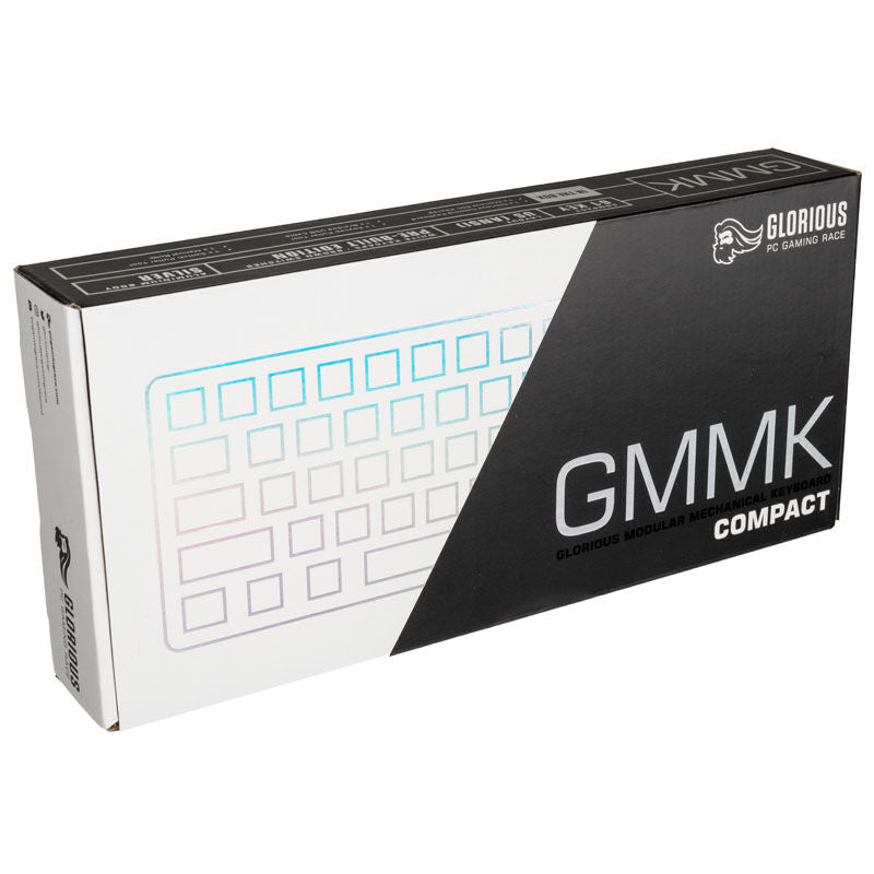Glorious GMMK Compact Ice gamingtastatur 60% Gateron Brown - Glorious