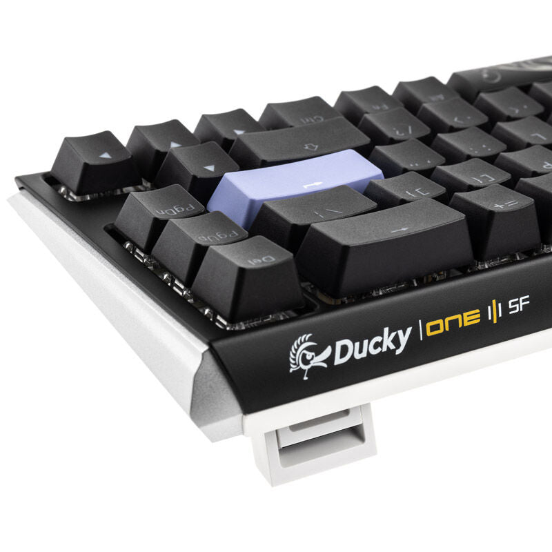Ducky One 3 Classic Black/White SF 65% gamingtastatur MX-Speed-Silver - Ducky