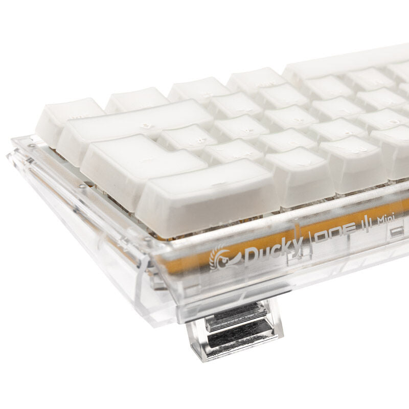 Ducky One 3 Aura White Mini 60% gamingtastatur RGB MX-Blue - Ducky