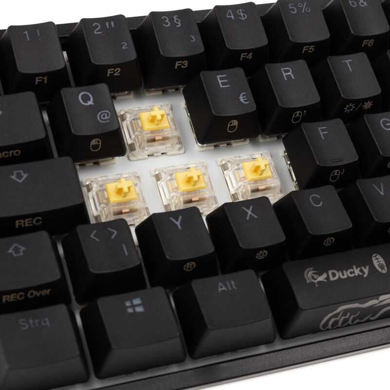 Ducky One 2 Pro Mini gamingtastatur Cherry Silent Red RGB PBT - Ducky