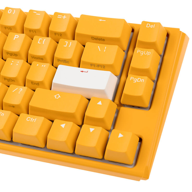 Ducky One 3 Yellow SF gamingtastatur 65% RGB MX-Blue US - Ducky