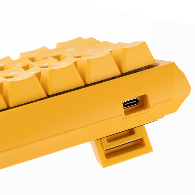 Ducky One 3 Yellow SF gamingtastatur 65% RGB MX-Blue US - Ducky