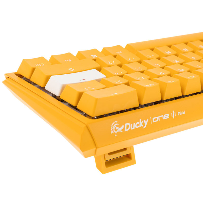 Ducky One 3 Yellow Mini 60 % gamingtastatur MX-Speed-Silver - Ducky
