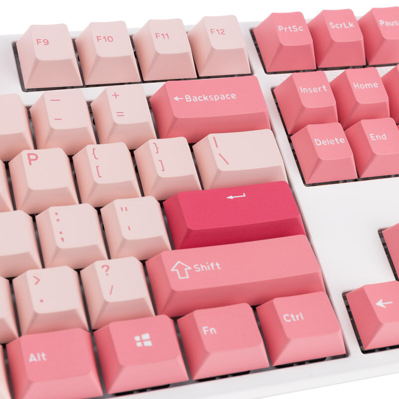 Ducky One 3 Gossamer Pink gamingtastatur mekanisk MX-Blue ANSI - Ducky