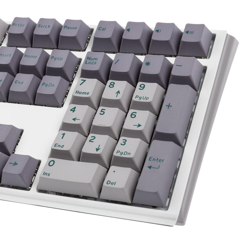 Ducky One 3 Mist Grey gamingtastatur RGB Hot-Swap MX-Blue (US) - Ducky
