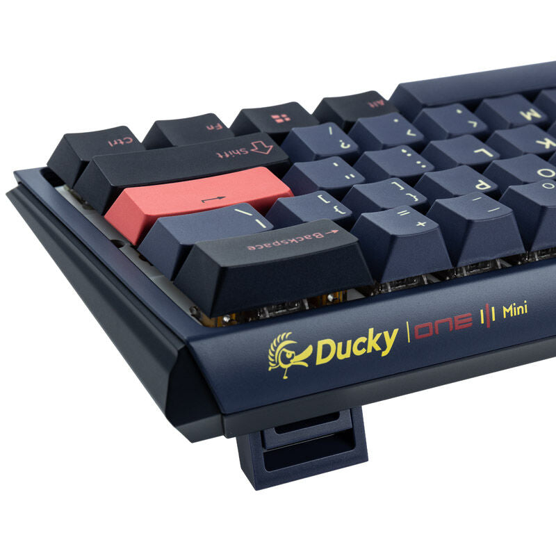 Ducky One 3 Cosmic Blue Mini gamingtastatur 60 % RGB MX-Blue - Ducky
