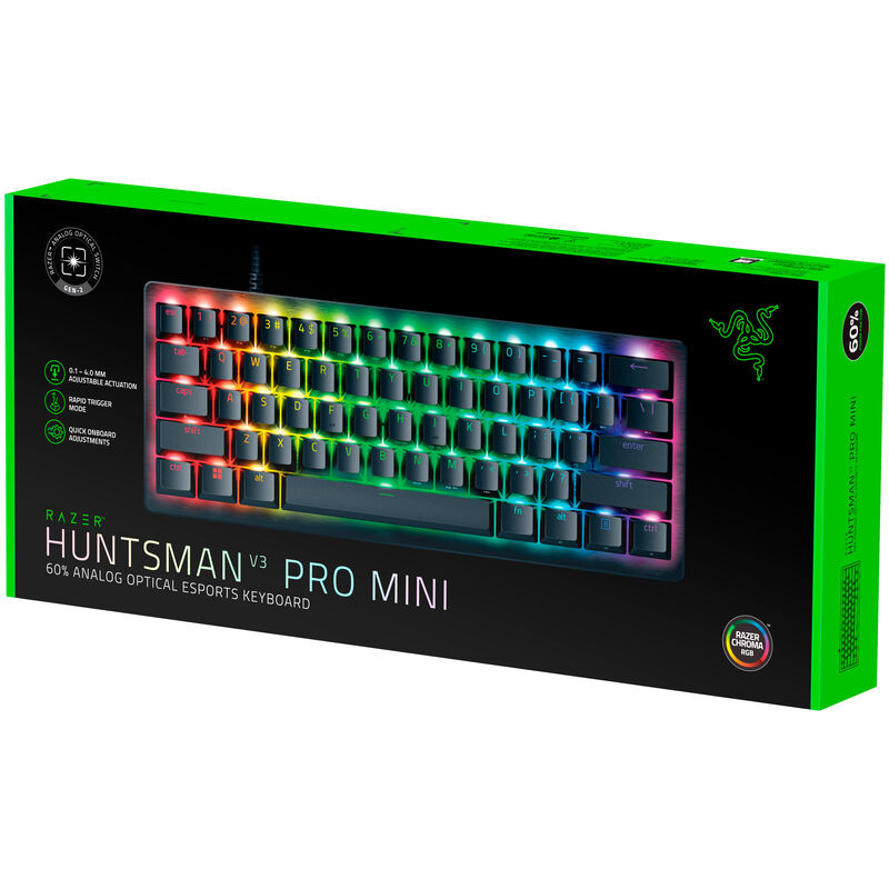 Razer Huntsman V3 Pro Mini gamingtastatur 60 % optisk RGB - Razer