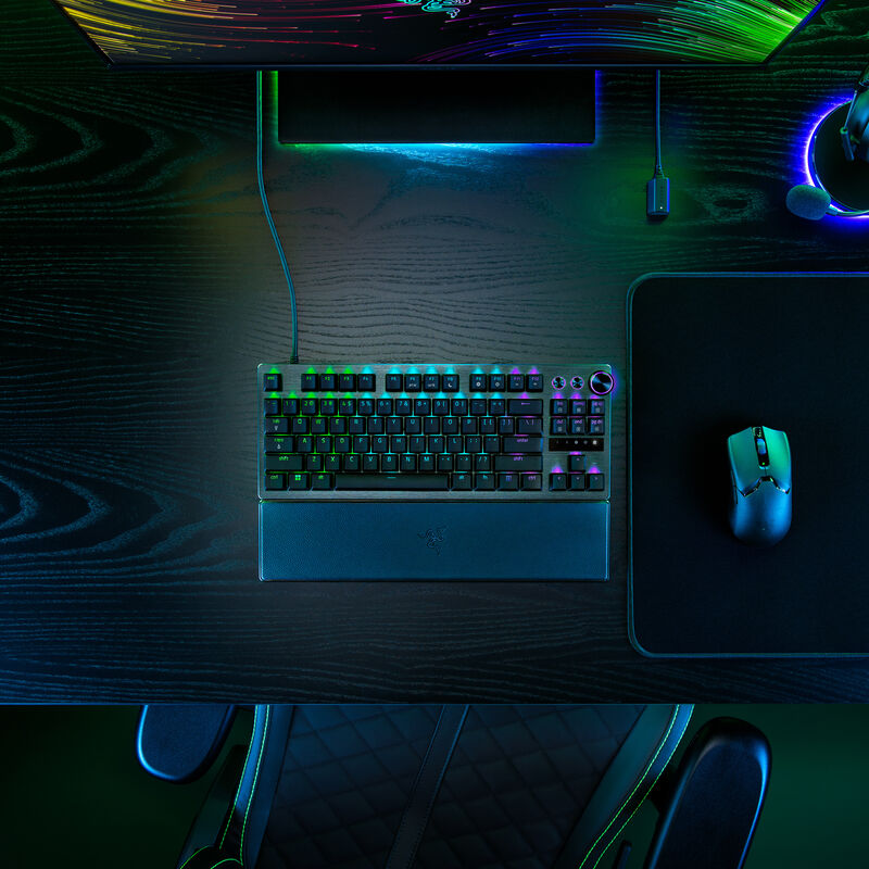 Razer Huntsman V3 Pro TKL gamingtastatur analog optisk RGB - Razer