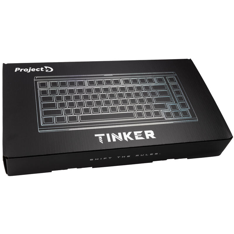 Ducky Tinker 75 gamingtastatur RGB MX-Blue Hot-Swap ISO-DE - Ducky