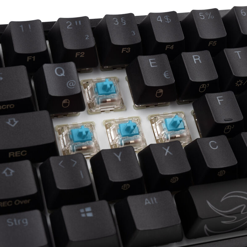 Ducky One 2 Pro Mini gamingtastatur Cherry Silent Red RGB PBT - Ducky