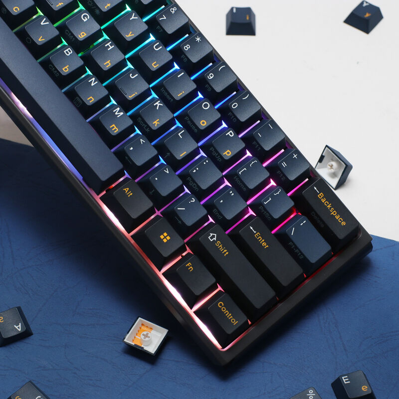 Ducky One 3 Pro Mini Nazca Line gamingtastatur MX2A Blue - Ducky