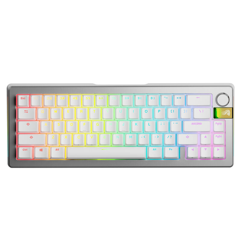 Glorious GMMK 3 Pro HE 65 % trådløs gamingtastatur 8000 Hz - Glorious