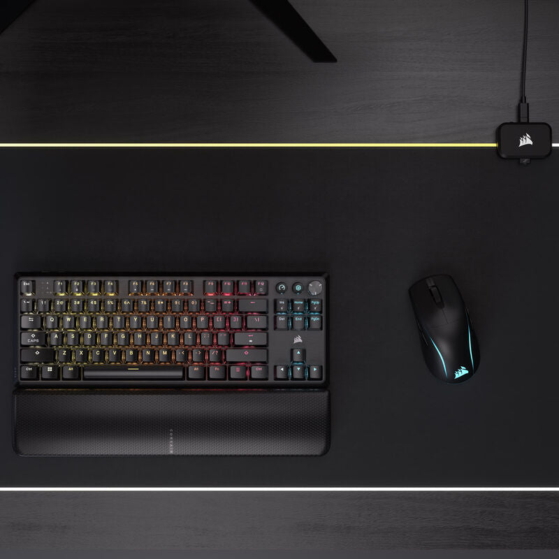 Corsair K70 CORE TKL trådløs gamingtastatur RGB MLX Red - Corsair