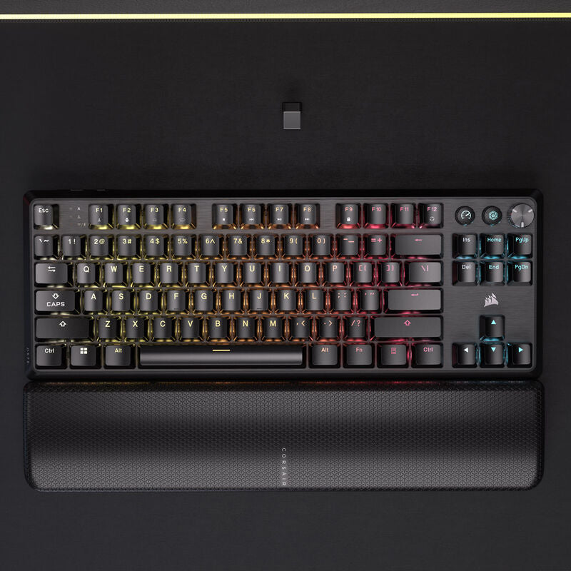 Corsair K70 CORE TKL trådløs gamingtastatur RGB MLX Red - Corsair