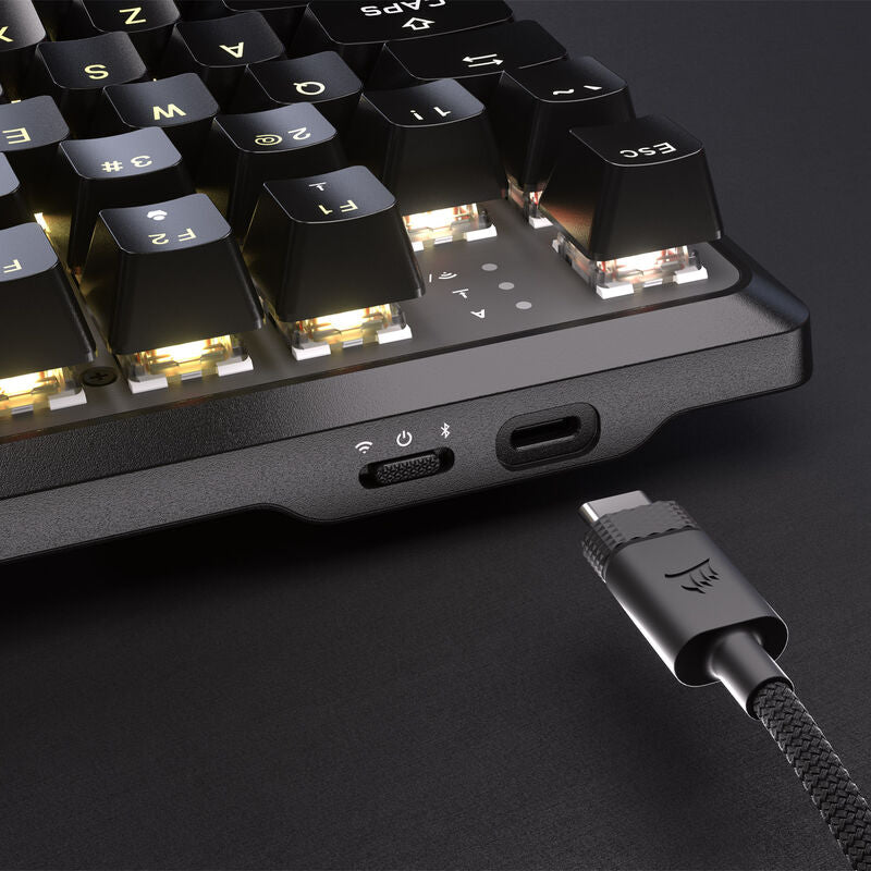 Corsair K70 CORE TKL trådløs gamingtastatur RGB MLX Red - Corsair