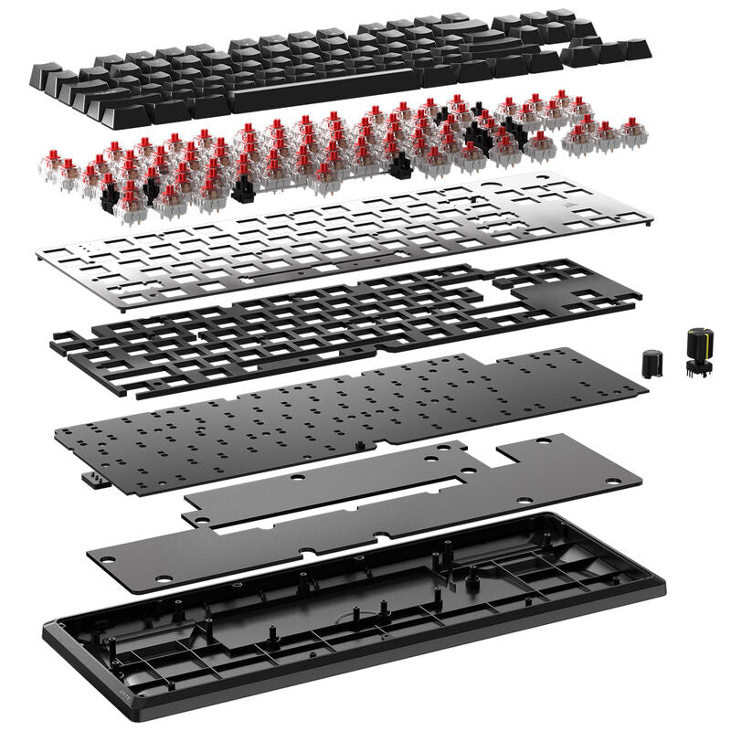 Corsair K70 Core TKL gamingtastatur RGB MLX Red V2 kablet - Corsair