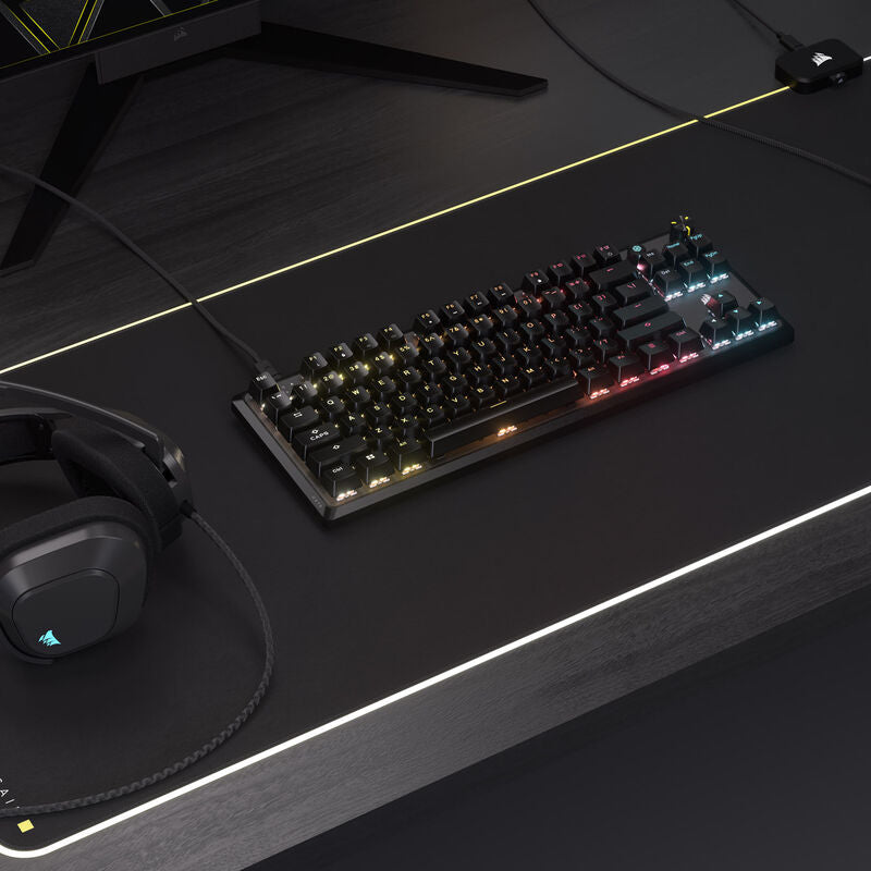 Corsair K70 Core TKL gamingtastatur RGB MLX Red V2 kablet - Corsair