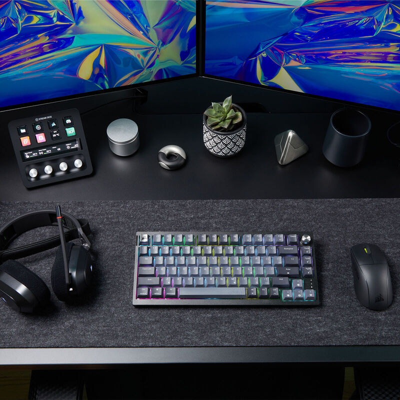 Corsair K65 Plus Wireless TKL gamingtastatur 75% MLX Fusion - Corsair