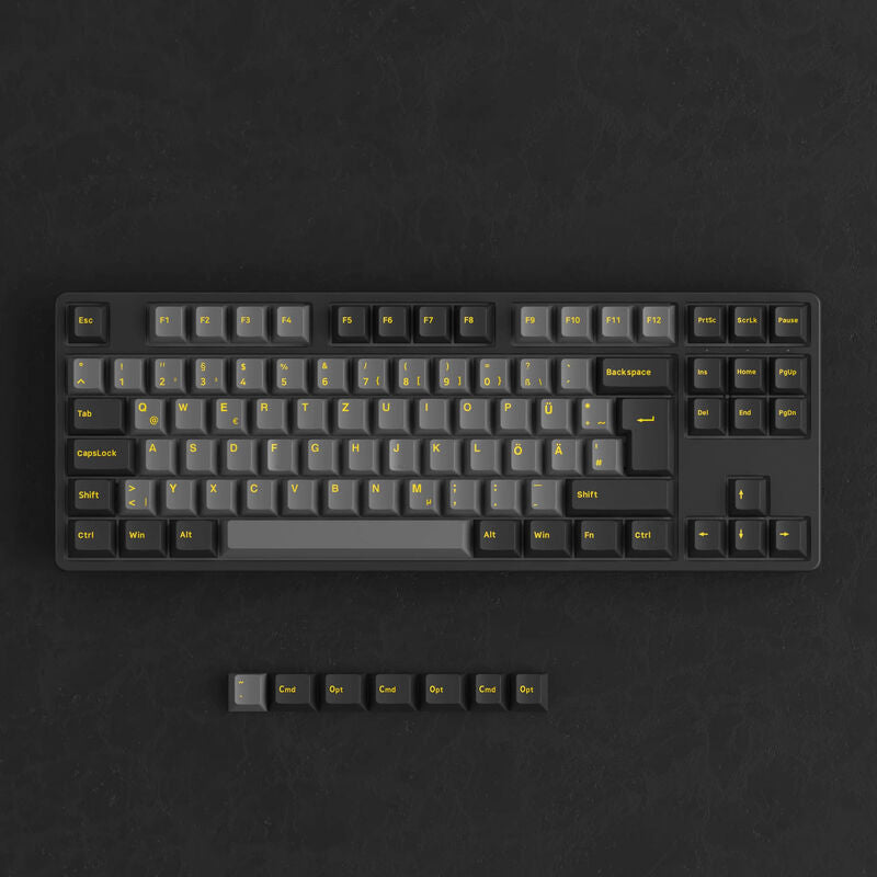 Akko & Gold 5087S gamingtastatur TKL RGB V3 Cream Yellow Pro - Akko