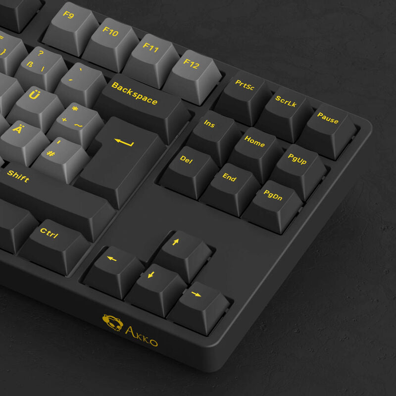 Akko & Gold 5087S gamingtastatur TKL RGB V3 Cream Yellow Pro - Akko