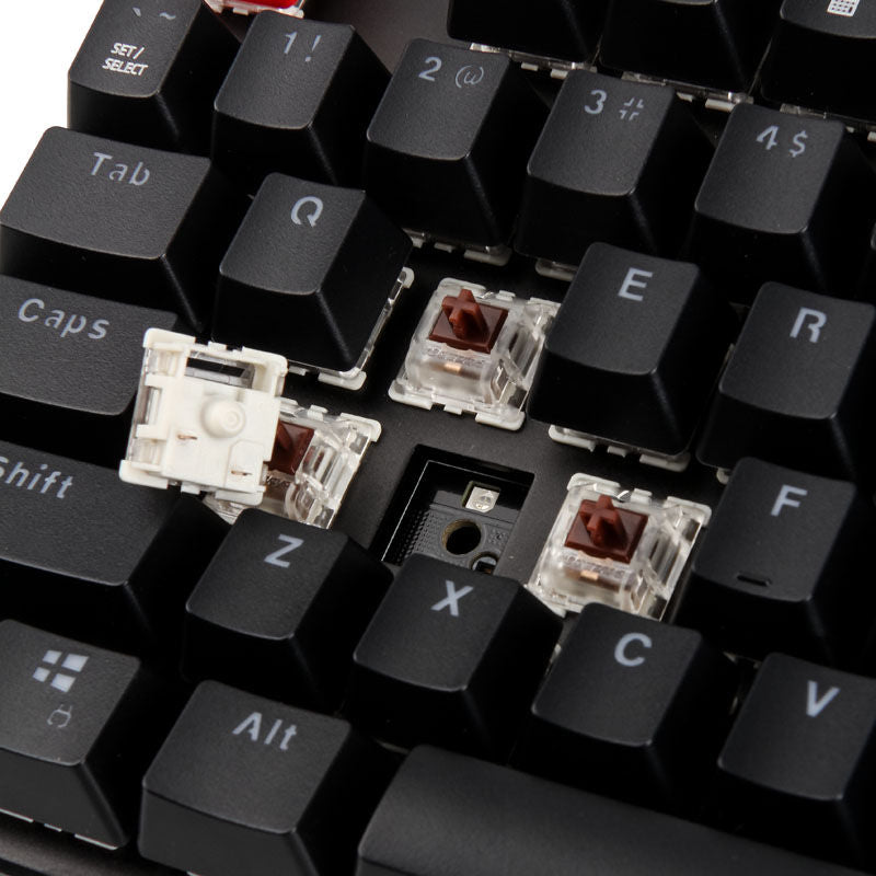 Glorious GMMK Full-Size gamingtastatur mekanisk Gateron Brown - Glorious