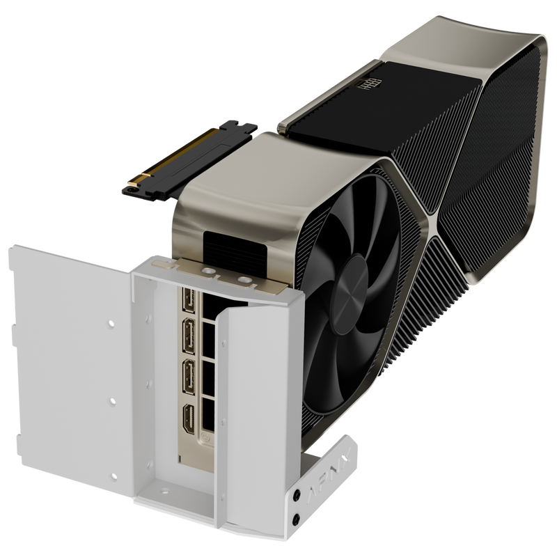 APNX Vertical GPU Holder Kit 2 vertikal GPU-brakett svart - APNX