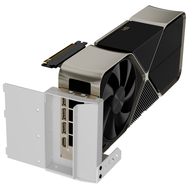 APNX Vertical GPU Holder Kit 2 vertikal GPU-brakett svart - APNX
