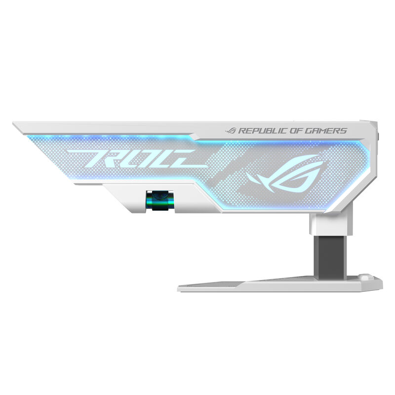 ASUS ROG Herculx grafikkort-støtte hvit RGB - ASUS