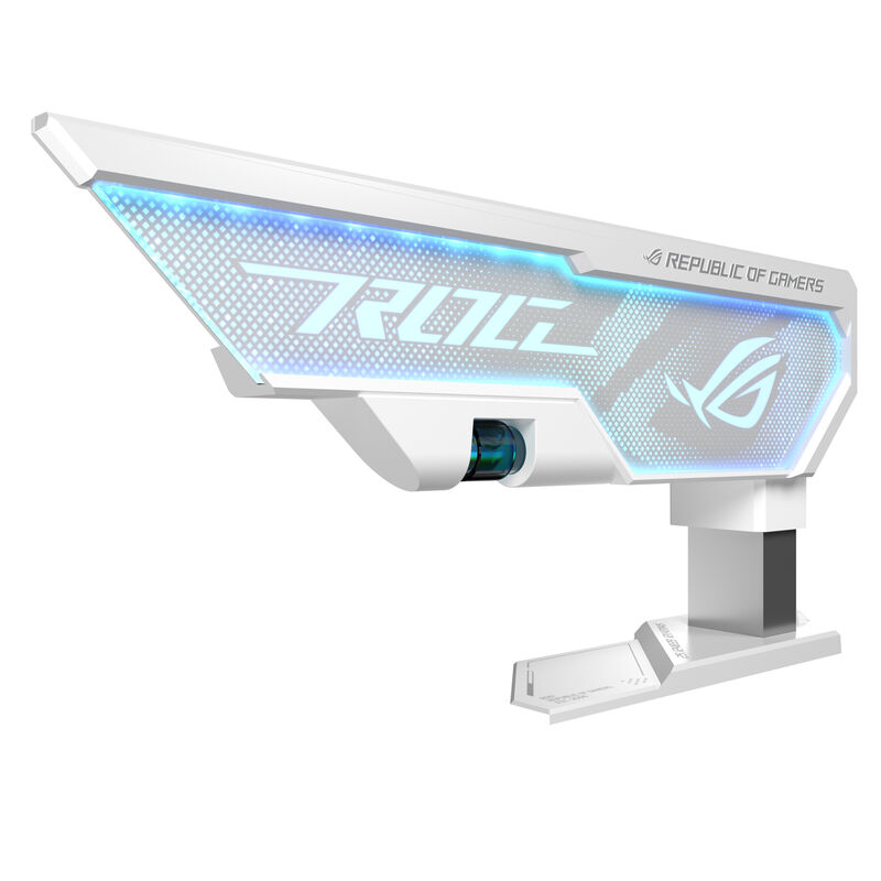 ASUS ROG Herculx grafikkort-støtte hvit RGB - ASUS
