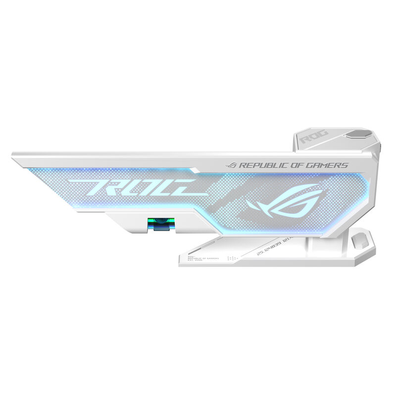 ASUS ROG Herculx grafikkort-støtte hvit RGB - ASUS