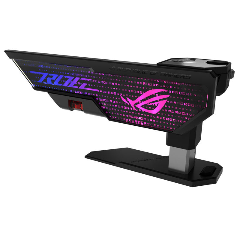 ASUS ROG Herculx grafikkort-støtte hvit RGB - ASUS