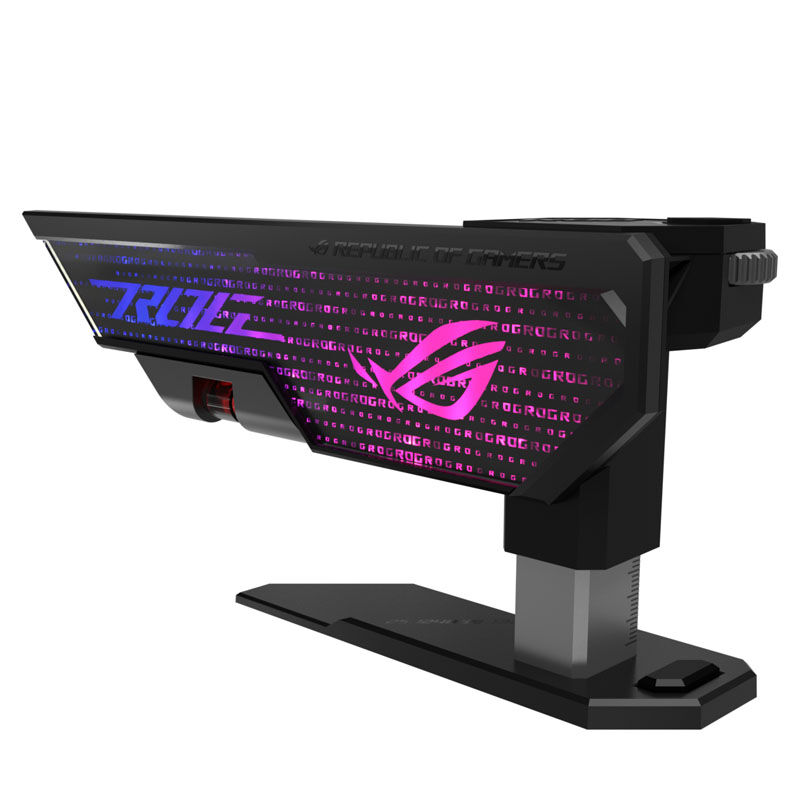 ASUS ROG Herculx grafikkort-støtte hvit RGB - ASUS