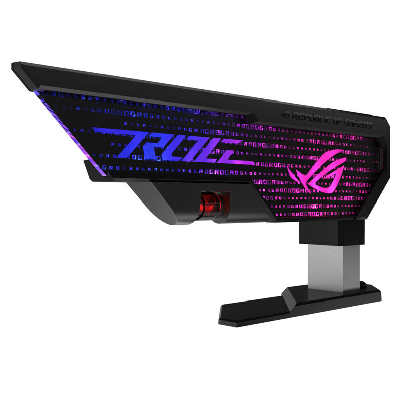 ASUS ROG Herculx grafikkort-støtte hvit RGB - ASUS