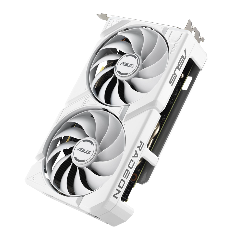ASUS Dual RX 9060 XT White Edition grafikkort 16 GB GDDR6 - ASUS