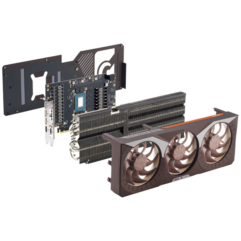 ASUS GeForce RTX 5080 Noctua OC Edition grafikkort 16 GB GDDR7 - ASUS