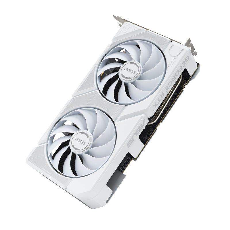 ASUS Dual RTX 5060 Ti White OC grafikkort 16 GB GDDR7 hvit - ASUS