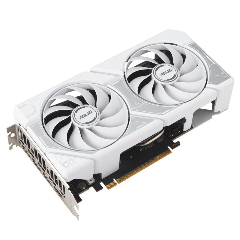 ASUS Dual RTX 5060 White OC grafikkort 8 GB GDDR7 hvit - ASUS
