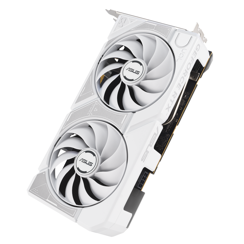 ASUS Dual RTX 5060 White OC grafikkort 8 GB GDDR7 hvit - ASUS