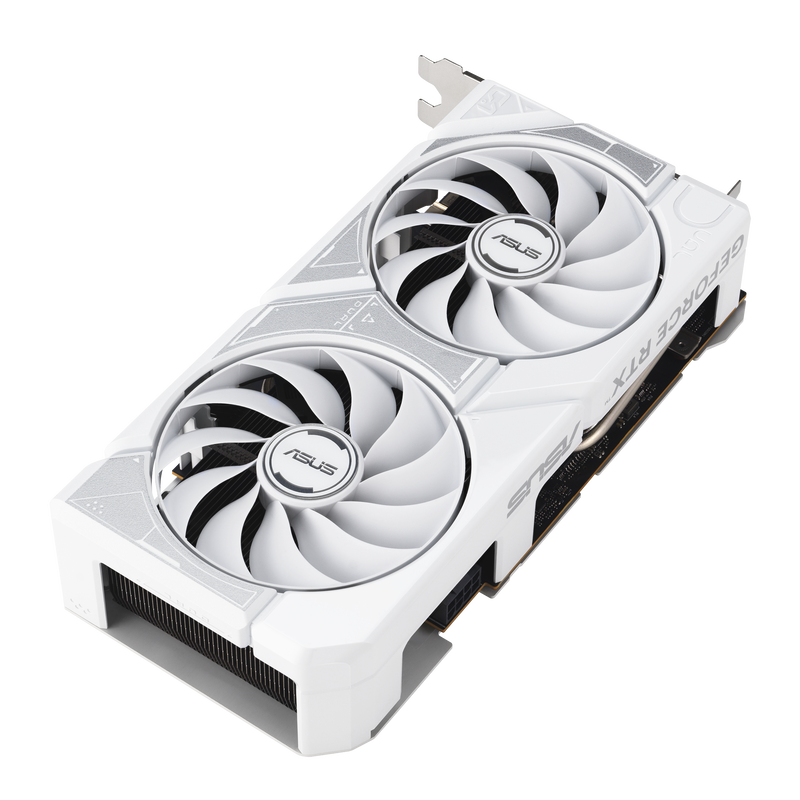 ASUS Dual RTX 5060 White OC grafikkort 8 GB GDDR7 hvit - ASUS