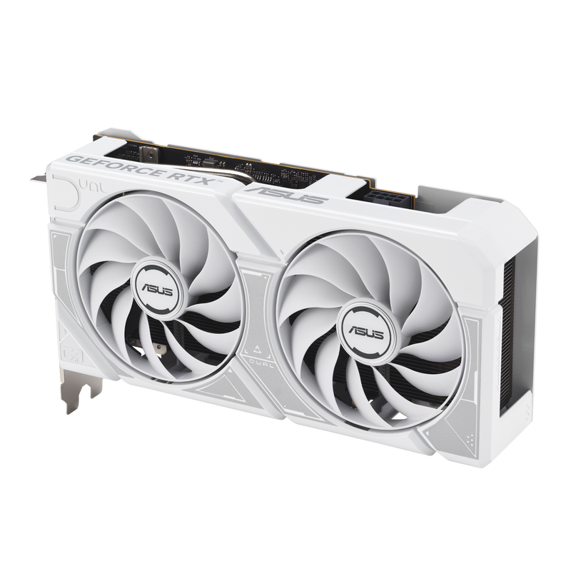 ASUS Dual RTX 5060 White OC grafikkort 8 GB GDDR7 hvit - ASUS