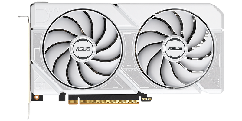 ASUS Dual RTX 5060 White OC grafikkort 8 GB GDDR7 hvit - ASUS