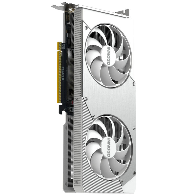 INNO3D RTX 5070 Twin X2 OC grafikkort 12 GB GDDR7 hvit - INNO3D