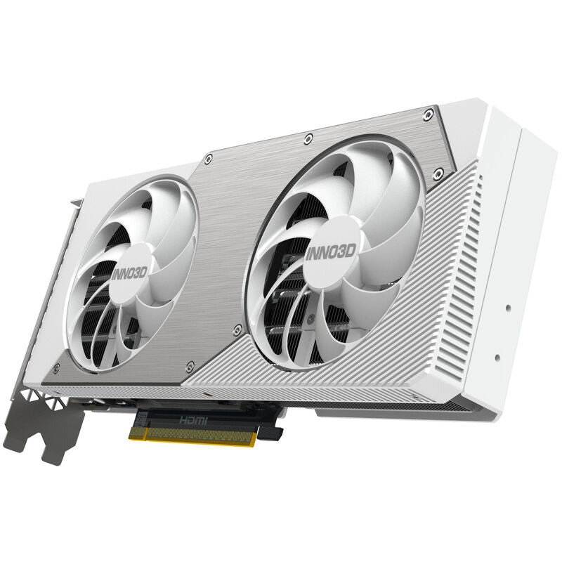 INNO3D RTX 5070 Twin X2 OC grafikkort 12 GB GDDR7 hvit - INNO3D