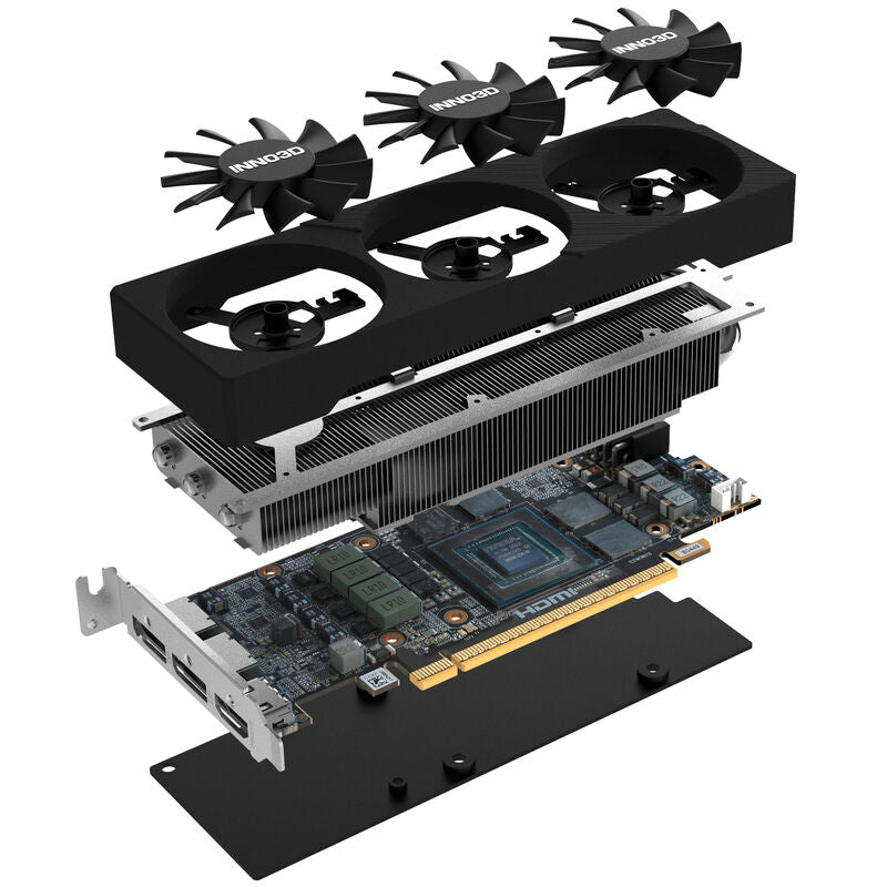 INNO3D GeForce RTX 5060 X3 Low Profile grafikkort 8 GB GDDR7 - INNO3D