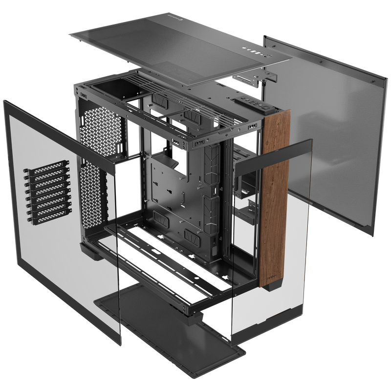 Antec C8 kabinett fulltårn E-ATX herdet glass svart - Antec