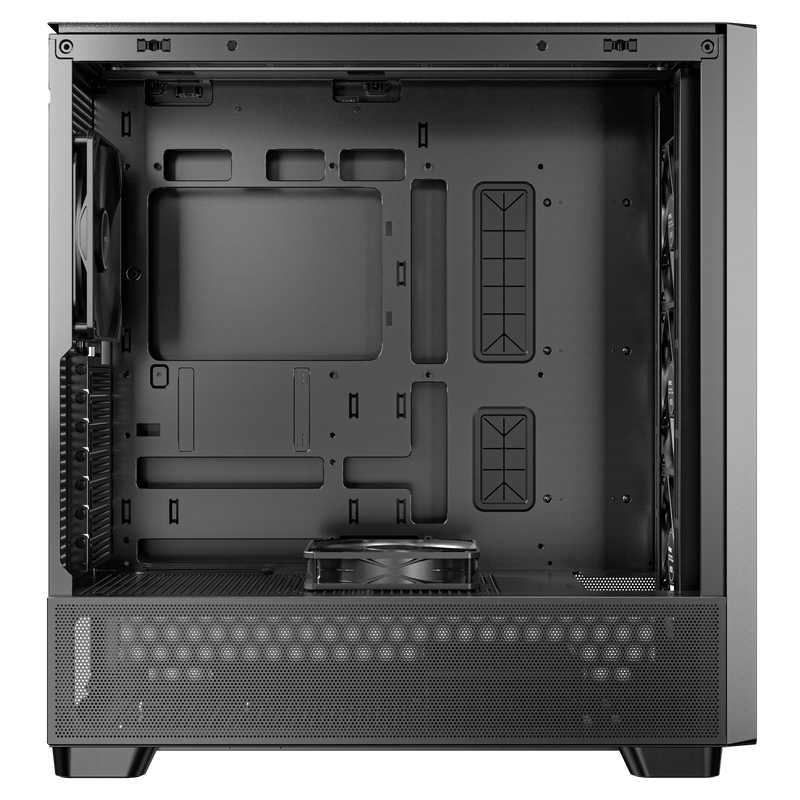 Antec Flux kabinett midtårn E-ATX herdet glass svart - Antec